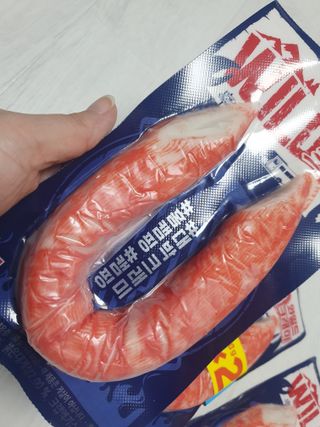 한성기업 와일드 크래미 — 4점을 준 리뷰어가 2021년 9월 올린 사용 사진