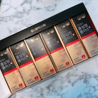 서울약사신협_투데이홍삼정플러스스틱_10g x 60포 — 5점을 준 리뷰어가 2021년 7월 올린 사용 사진