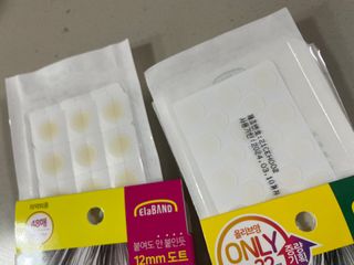 올리브영 엘라밴드 하이드로 도트 스팟패치 12mm, 티트리 — 5점을 준 리뷰어가 2022년 10월 올린 사용 사진