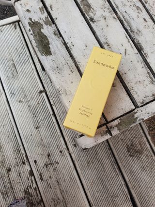 스킨큐어 산다화 비타민c 화이트닝 에센스 30ml — 5점을 준 리뷰어가 2021년 7월 올린 사용 사진