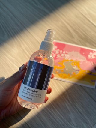 르플랑 한소쿠리초록영귤, 섭지에 유채피우다, 비자림의 아침이슬, 동백길 걷다, 협재의 아침바람 200ml 5종 중 택1 — 5점을 준 리뷰어가 2021년 7월 올린 사용 사진
