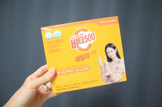 광동제약 [광동] 비타500데일리스틱 70포X2개 + 뚱랑이엽서 + 쇼핑백 증정 — 5점을 준 리뷰어가 2022년 1월 올린 사용 사진