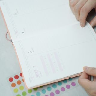 리훈 다이어리 2023년 이야기 펜 스티커 세트 그란데 6개월 하반기 — 5점을 준 리뷰어가 2023년 6월 올린 사용 사진
