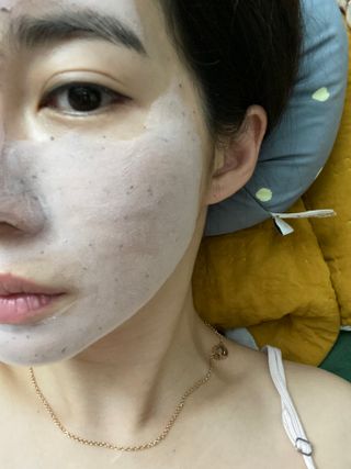 프롬노시베 로지 클레이 버블 팩 — 5점을 준 리뷰어가 2021년 12월 올린 사용 사진