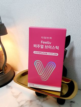 필리브 비주얼 브이스틱 — 5점을 준 리뷰어가 2021년 6월 올린 사용 사진