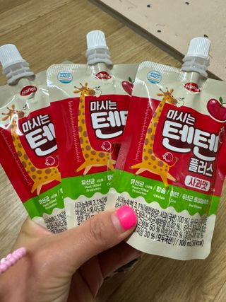 나우캠페인용 [한미사이언스] 우리 아이 튼튼, 엄마 마음 든든! 마시는텐텐 플러스 (100ml*10입) — 5점을 준 리뷰어가 2023년 12월 올린 사용 사진