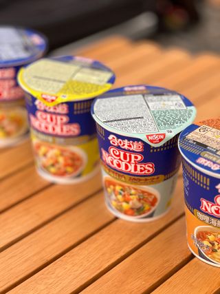 NISSIN 닛신 컵누들  4종 - 씨푸드오리지날, 씨푸드 스파이시, 씨푸드 커리, 씨푸드 XO소스 — 5점을 준 리뷰어가 2022년 12월 올린 사용 사진