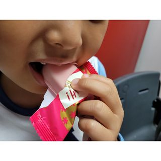 롯데제과 티코밀크초코 — 5점을 준 리뷰어가 2021년 9월 올린 사용 사진