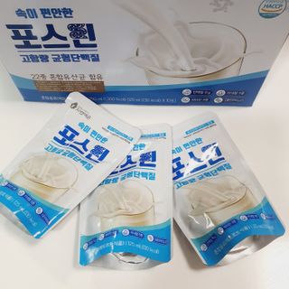 자연에온 마시는 프로틴 고함량 균형단백질 음료 포스틴 125ml 10개입 1BOX — 5점을 준 리뷰어가 2021년 3월 올린 사용 사진