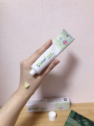 건선/아토/습진/민감성 피부 천연보습진정크림 소리온 크림 & 센시티브 크림 50g — 5점을 준 리뷰어가 2022년 2월 올린 사용 사진