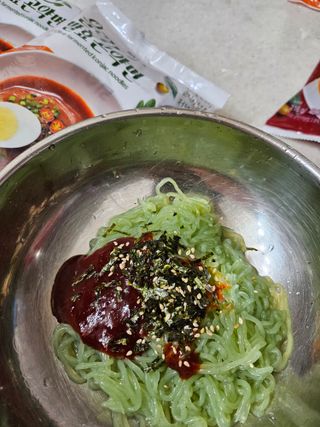 클린24시간 올리브 발효곤약면 찰비빔면 1세트-(3봉) — 5점을 준 리뷰어가 2024년 2월 올린 사용 사진