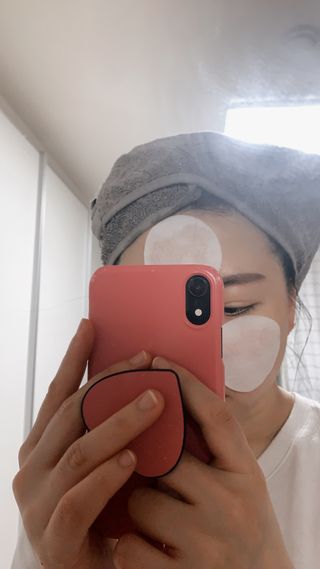 키노닉스 양배추 카밍 진정 토너패드 — 5점을 준 리뷰어가 2021년 7월 올린 사용 사진
