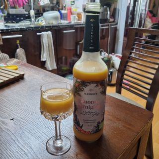 H365 [Kaskein Luomutyrniglögi] 핀란드 전통 무알콜 멀드와인 시벅톤 글로기 — 3점을 준 리뷰어가 2021년 5월 올린 사용 사진