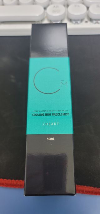 [스포츠 미스트] 쿨링샷 머슬 미스트(50ml) — 3점을 준 리뷰어가 2022년 7월 올린 사용 사진