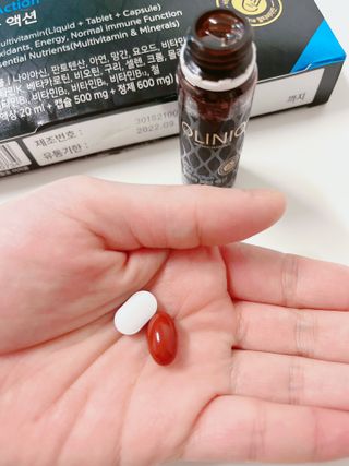 올리닉 울트라비타액션 — 5점을 준 리뷰어가 2021년 11월 올린 사용 사진
