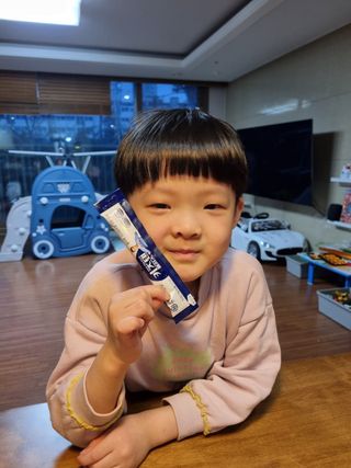 키즈텐플러스 연세 키즈텐 플러스 1개월 — 5점을 준 리뷰어가 2021년 4월 올린 사용 사진