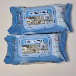 햅스 세균없는 주방 대형 2팩, HAPS sanitizer wipe — 5점을 준 리뷰어가 2022년 2월 올린 사용 사진