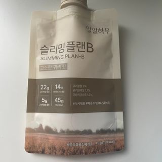 일일하우 슬리밍 플랜B 고소한 귀리맛, 진한 카카오맛 (체중조절식) — 5점을 준 리뷰어가 2023년 7월 올린 사용 사진