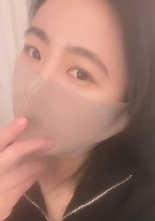 [AVAVE] 어베이브 페이스히트 스포츠 골프 방한 페이스 마스크 — 4점을 준 리뷰어가 2024년 1월 올린 사용 사진