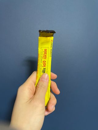 자연에온 경남제약 비타민 쉬머 저분자콜라겐 20g x 30포 — 5점을 준 리뷰어가 2021년 12월 올린 사용 사진