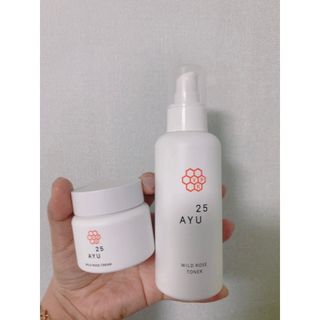 AYU25[아유트웬티파이브]다마스크로즈워터 베이스 천연 수분 촉촉 크림 — 4점을 준 리뷰어가 2021년 4월 올린 사용 사진