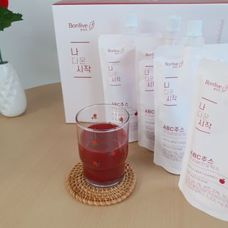 12월 15일 출시, 건강기능식품 브랜드 본리브 나 다운 시작 제품 3종 — 5점을 준 리뷰어가 2020년 12월 올린 사용 사진