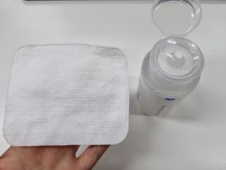 설랩수앤슈, 직접 만들어 쓰는 아기 물티슈 — 5점을 준 리뷰어가 2021년 7월 올린 사용 사진