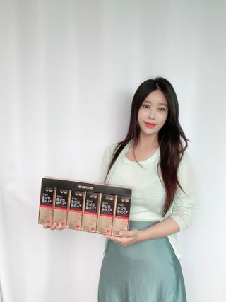 서울약사신협_투데이홍삼정플러스스틱_10g x 60포 — 5점을 준 리뷰어가 2021년 8월 올린 사용 사진
