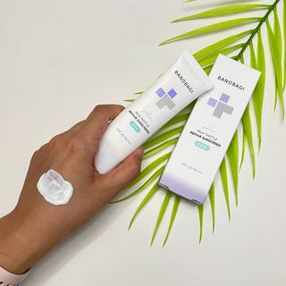바노바기 코스메틱 바노바기 밀크씨슬 리페어 시카 폼 클렌저 플러스 120ml + 선스크린 플러스 50ml — 5점을 준 리뷰어가 2023년 8월 올린 사용 사진