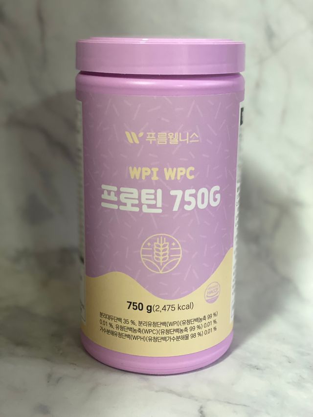 [푸름웰니스] 프로틴 다이어트 단백질 쉐이크 (750g) 리뷰 사진