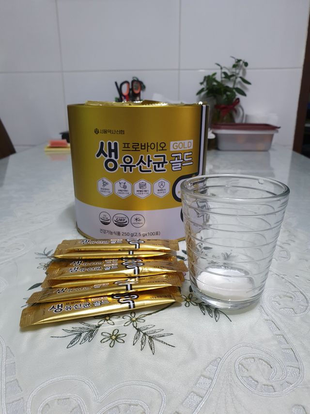 서울약사신협_프로바이오생유산균골드_2.5x100포 리뷰 사진