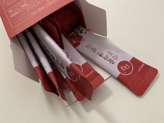 함초록 Rg+ 석류콜라겐젤리 — 4점을 준 리뷰어가 2021년 3월 올린 사용 사진
