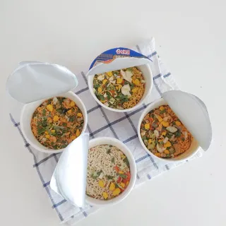 NISSIN 닛신 컵누들  4종 - 씨푸드오리지날, 씨푸드 스파이시, 씨푸드 커리, 씨푸드 XO소스 — 5점을 준 리뷰어가 2021년 10월 올린 사용 사진