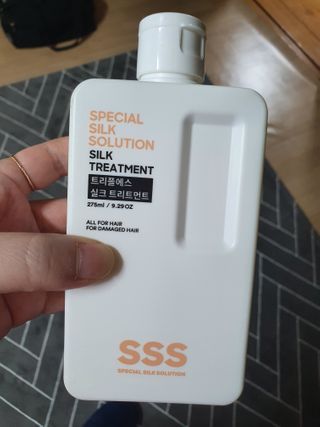 트리플에스 탈모 샴푸 275ml + 실크 트리트먼트 275ml — 5점을 준 리뷰어가 2021년 2월 올린 사용 사진
