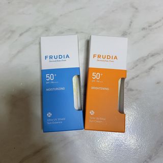 [후르디아] 혼합자차 선 에센스+톤업 선크림 2종 — 5점을 준 리뷰어가 2021년 5월 올린 사용 사진