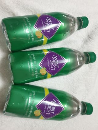 몽베스트 Montbest with Sparkling water Lemon OR Lime 20병(랜덤) — 5점을 준 리뷰어가 2021년 10월 올린 사용 사진