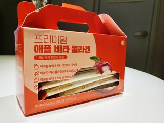 소담스퀘어 상암 [애플트리] 프리미엄 애플 비타 콜라겐 — 5점을 준 리뷰어가 2022년 12월 올린 사용 사진