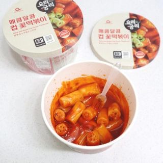 나우  [요리궁리] B타입 ( 매콤, 치즈, 매콤까르보 ) 꽃떡볶이 6개입 세트 — 5점을 준 리뷰어가 2025년 3월 올린 사용 사진