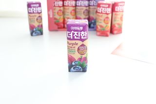 [롯데칠성] 야채듬뿍 더'진한 [롯데칠성] 야채는 이제 COLORFULL! 야채듬뿍  더 진한 레드 4개 +퍼플 4개 (총 8개) — 5점을 준 리뷰어가 2023년 6월 올린 사용 사진