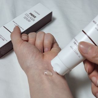 체르엠  프루브 콜라겐 앰플세럼 60ml 1병 — 5점을 준 리뷰어가 2022년 3월 올린 사용 사진