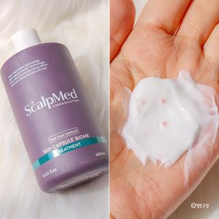 스칼프메드 레드캡슐바이옴 두피케어 프로바이오틱스 유산균 두피관리 세트 — 5점을 준 리뷰어가 2021년 4월 올린 사용 사진