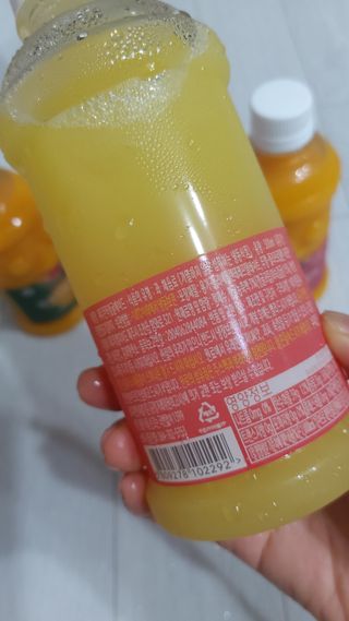 탐라원 제주의 맛, 몬딱주스 4종세트 - 한라봉몬딱주스, 천혜향몬딱주스, 청귤에이드, 당근몬딱주스 — 5점을 준 리뷰어가 2021년 7월 올린 사용 사진