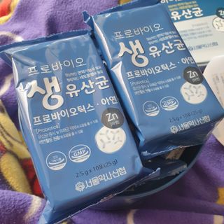 서울약사신협_프로바이오생유산균_2.5G x 100포 — 5점을 준 리뷰어가 2021년 6월 올린 사용 사진