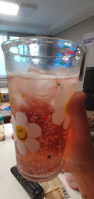 더그레잇티 콤부차 [매일유업] 더그레잇티 44kcal 콤부차 300ml *12개입 (오리지널 6개+베리리치 6개) — 5점을 준 리뷰어가 2023년 7월 올린 사용 사진