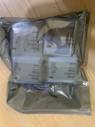 디어엘로디 프리미엄 유기농 베이비 솜티슈 40매 3 + 1 PACK — 4.5점을 준 리뷰어가 2021년 3월 올린 사용 사진