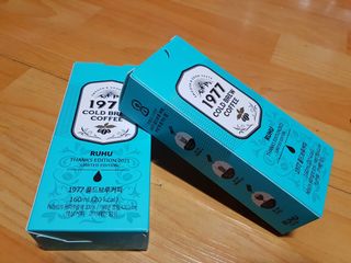 여우두마리 1977 콜드브루 스틱 더치커피 루후 커피팩토리 — 5점을 준 리뷰어가 2021년 2월 올린 사용 사진