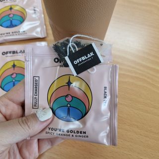 [오프블랙] 아침을 상큼하게 시작하는 에너지티! 유아골든 블렌딩홍차 12T — 5점을 준 리뷰어가 2021년 12월 올린 사용 사진
