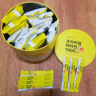 서울약사신협 프리미엄비타민C1000_2.5G x 100포 — 5점을 준 리뷰어가 2021년 1월 올린 사용 사진