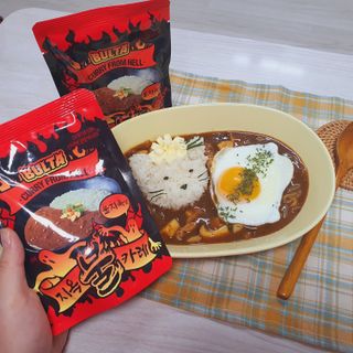 불타 지옥불카레 불지옥맛 180g x 3봉 — 4점을 준 리뷰어가 2021년 6월 올린 사용 사진
