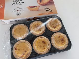 디앙뜨 포르투갈 에그타르트 오리지널 맛+패션후르츠 맛 중 택1 — 5점을 준 리뷰어가 2021년 7월 올린 사용 사진